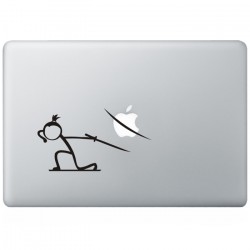 Ninja Macbook Decal